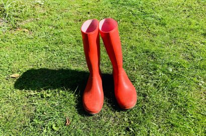 rode laarzen tuinplannen