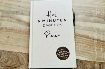 Voorkant van Het 6 minuten dagboek Puur