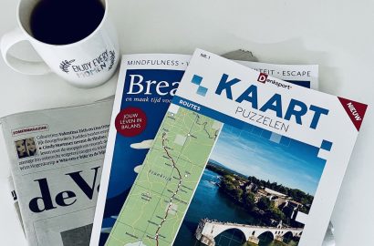 tijdschrift, krant en puzzelboek