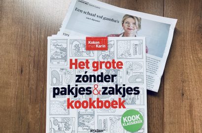 kookboek zonder pakjes&zakjes karin luiten cover
