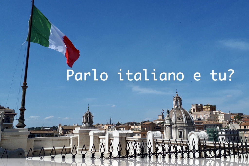 italiaanse les parlo italiano e tu