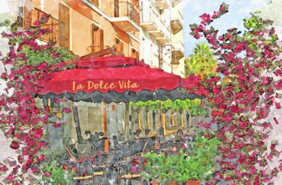 zomerse pastasalade puttanesca