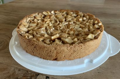 verjaardagsappeltaart home-made