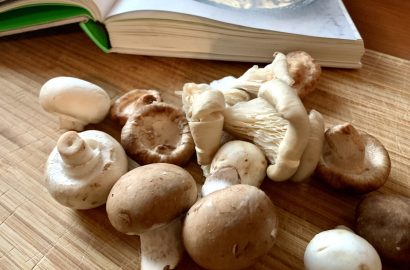 pasta met paddestoelen