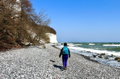 Krijtrotsen in Nationaal Park Jasmund op het Duitse eiland Rugen