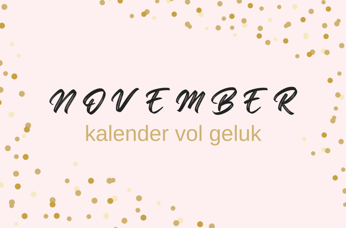 november kalender vol geluk blog