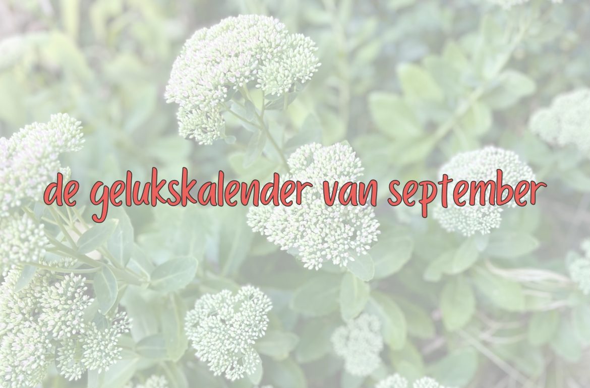 september gelukskalender