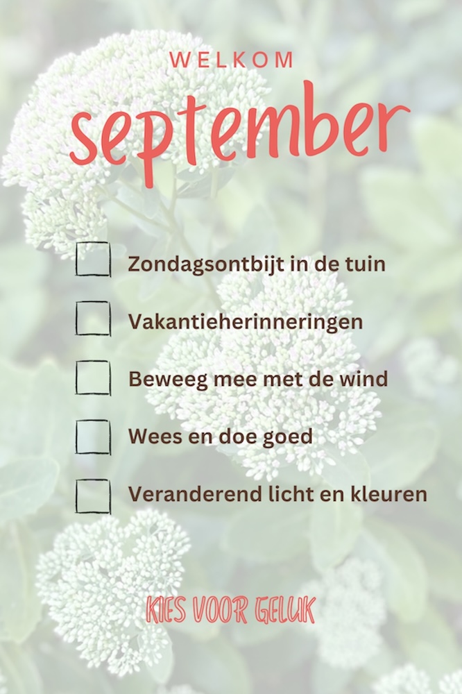 gelukskalender voor september 2024