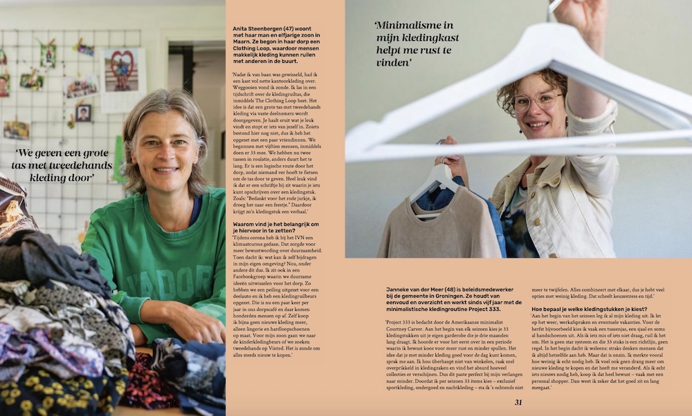 Interview Janneke in Be One With Naturen - oktober 2025 over Project 333